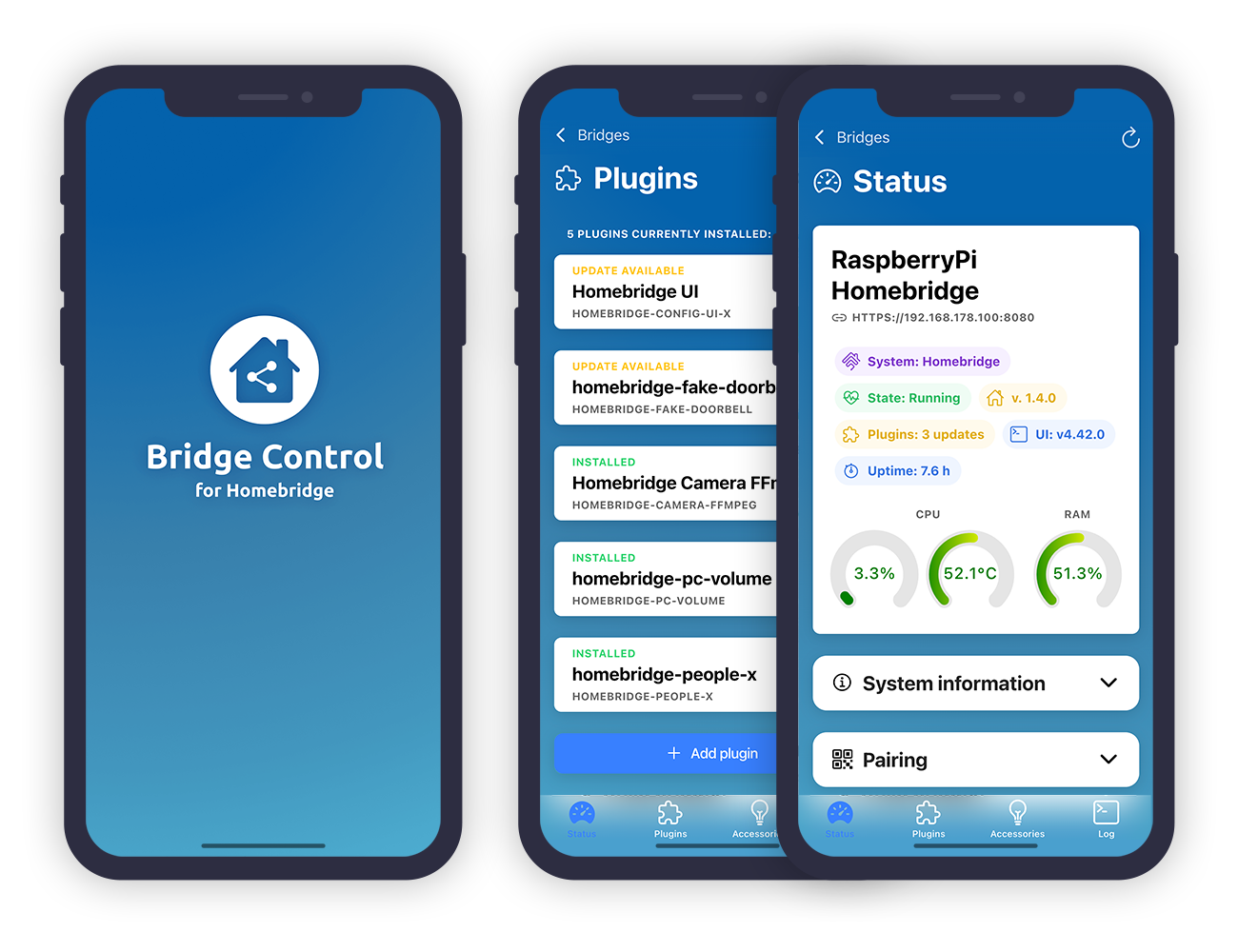 Bridge Control for Homebridge